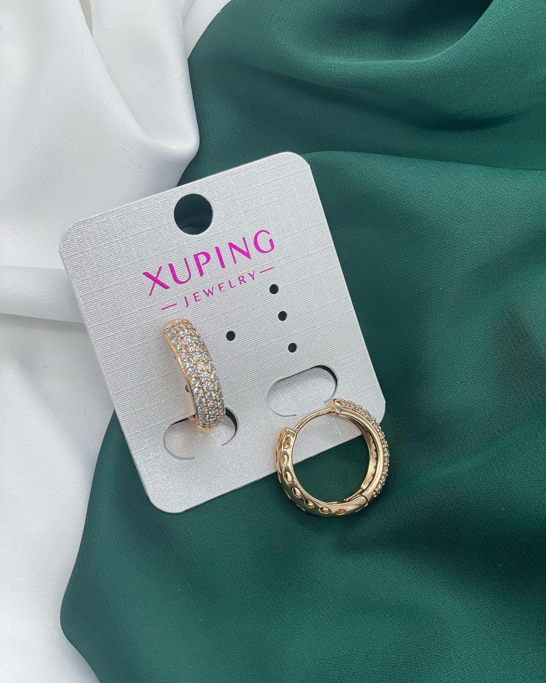 Комплект Xuping Jewelry медицинская сталь, фианит