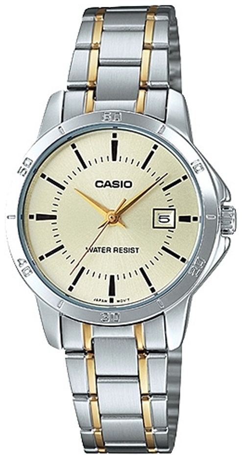 Кварцевые CASIO LTP-V004SG-9-Gold сталь