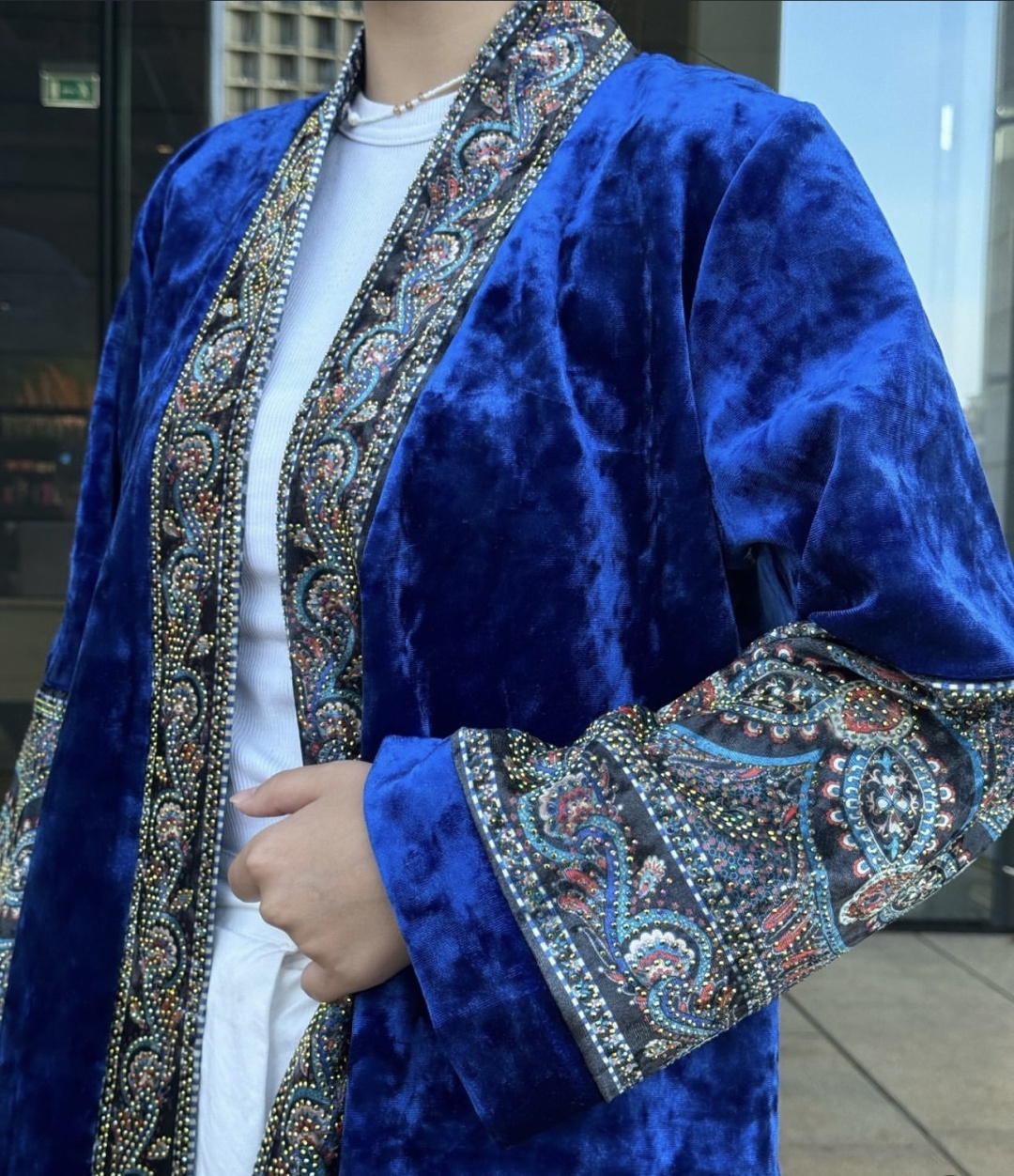 Национальный костюм синий