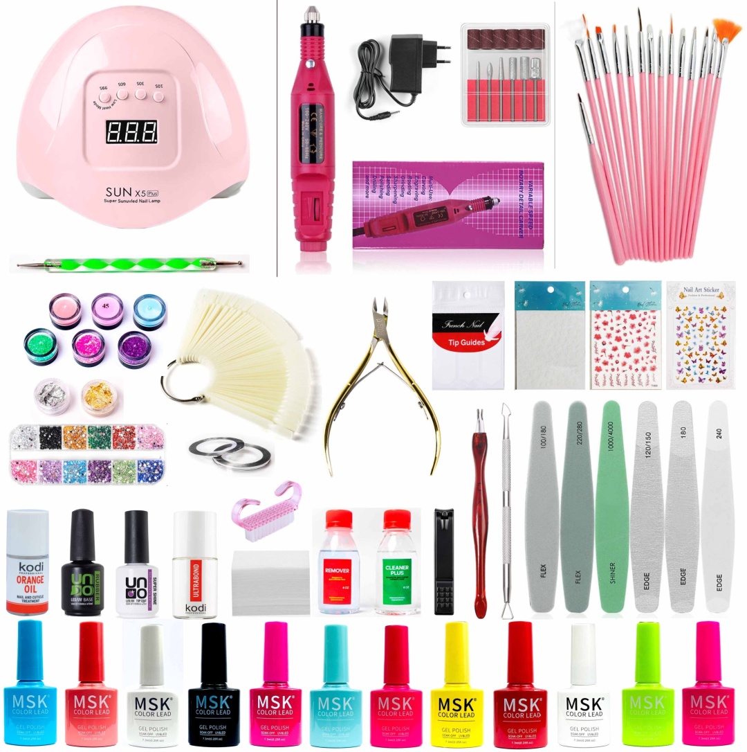 Shop231 kz Набор для покрытия гель-лаком и маникюра