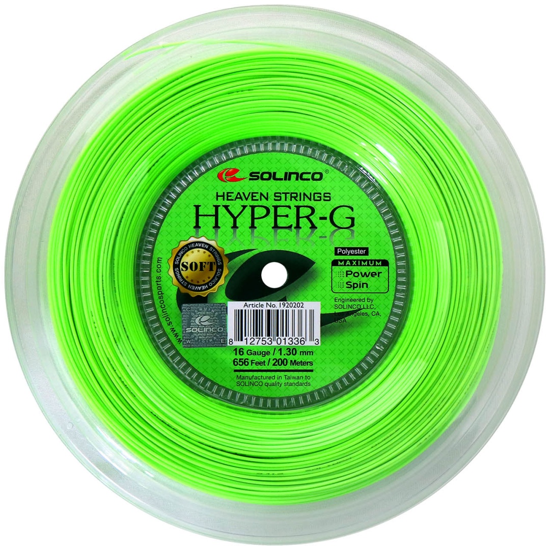 Струны SOLINCO Hyper G Soft 1,25 1920203 зеленый