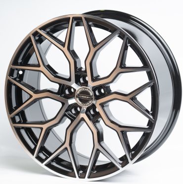 BW LUI507 8.5x19/5x114.3 D73.1 ET35 4 диска черный, серебристый