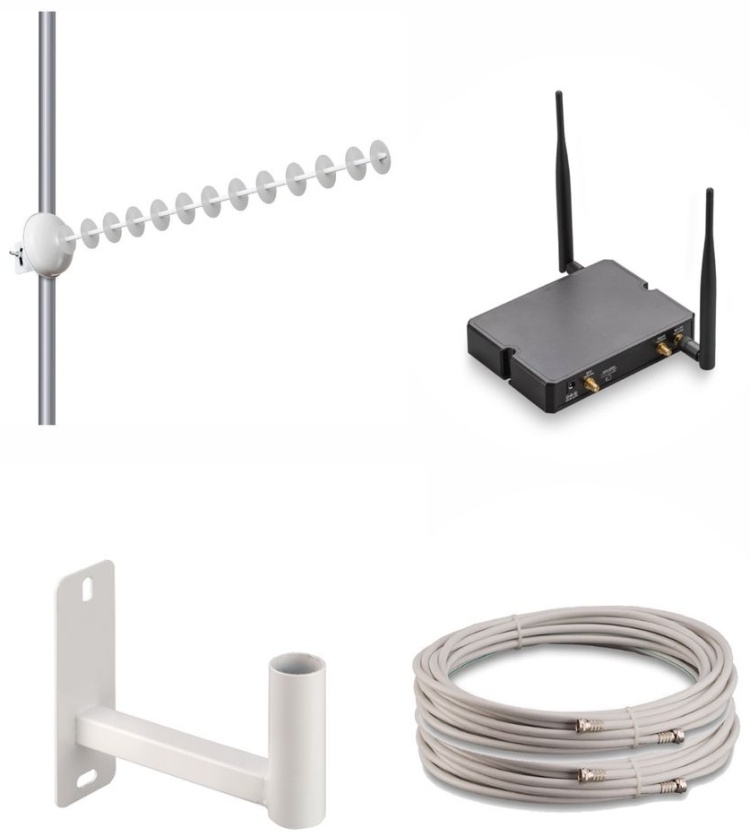Купить Усилитель интернет-сигнала Kroks KSS16-3G/4G-MR cat4 AllBands в ...