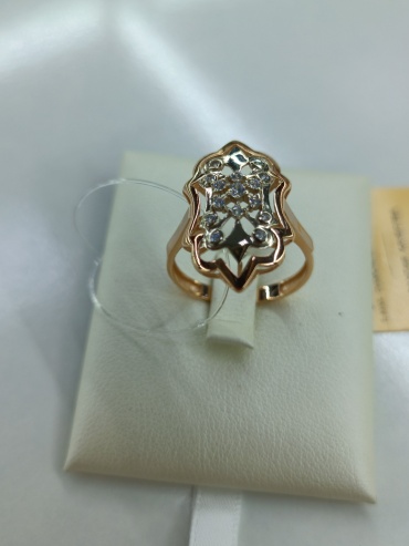 Diamond 1972082 размер 19.5 вес 3.27 г золото, фианит
