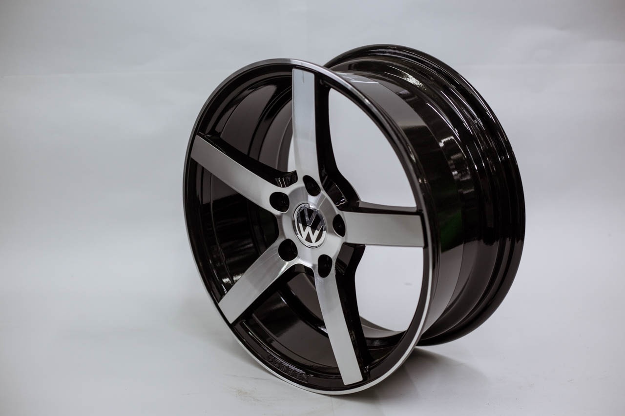 ALLOYSEED 287 7x16/5x100 D67.1 ET35 черный, серебристый