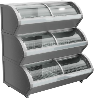 Haier HFR-HM400 500 л серый