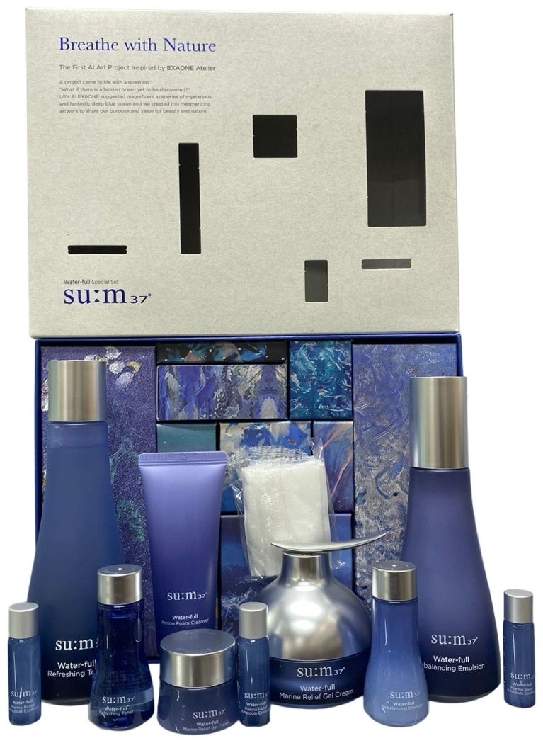 Sum37 Water-Full Breathe With Nature Edition набор по уходу за лицом для женщин