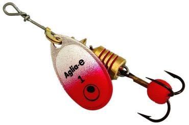 R 16690 Блесна MEPPS AGLIA-E (red)(№ 2)(4,5г.)(вращ.)