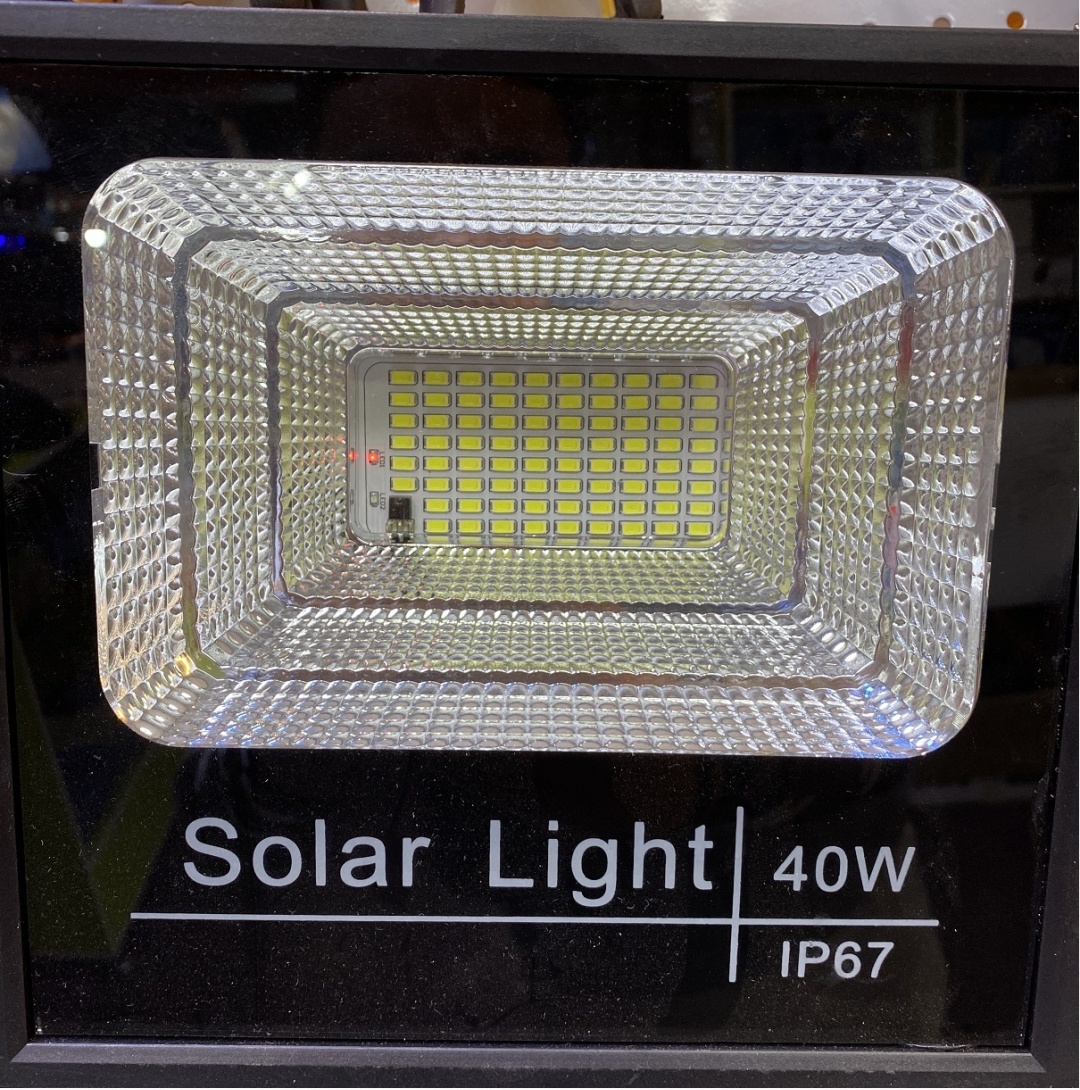 Прожектор на кронштейне Solar light 40 Вт, холодный белый