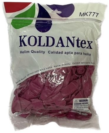 Воздушный шар KOLDAN однотонный 100 шт