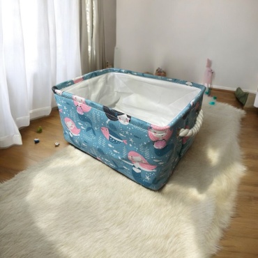 COMODO HOME корзина для белья, детских вещей 35x25x10 см, текстиль