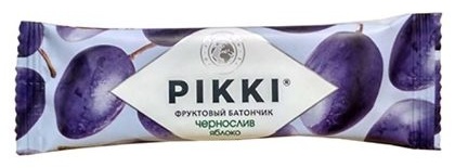 Купить Pikki батончик фруктовый со вкусом чернослив 25 г в Алматы ...