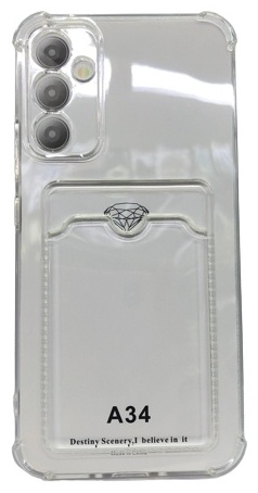 Купить Чехол A-case для Samsung Galaxy A34 прозрачный в кредит в Алматы ...