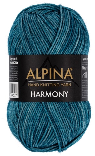 Моток ALPINA Harmony №05 т.бирюзовый 175 м 50 г