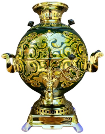 Матрешка Дом самовар 16494139 5 л, нержавеющая сталь