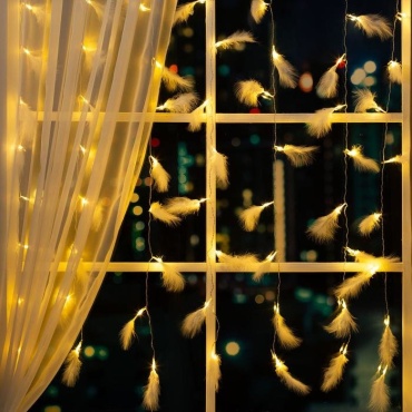 Штора Luazon Lighting цвет свечения теплый белый 3 м