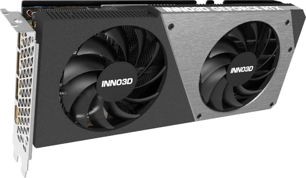 Видеокарта Inno3D GeForce RTX 4070 TWIN X2 12 ГБ