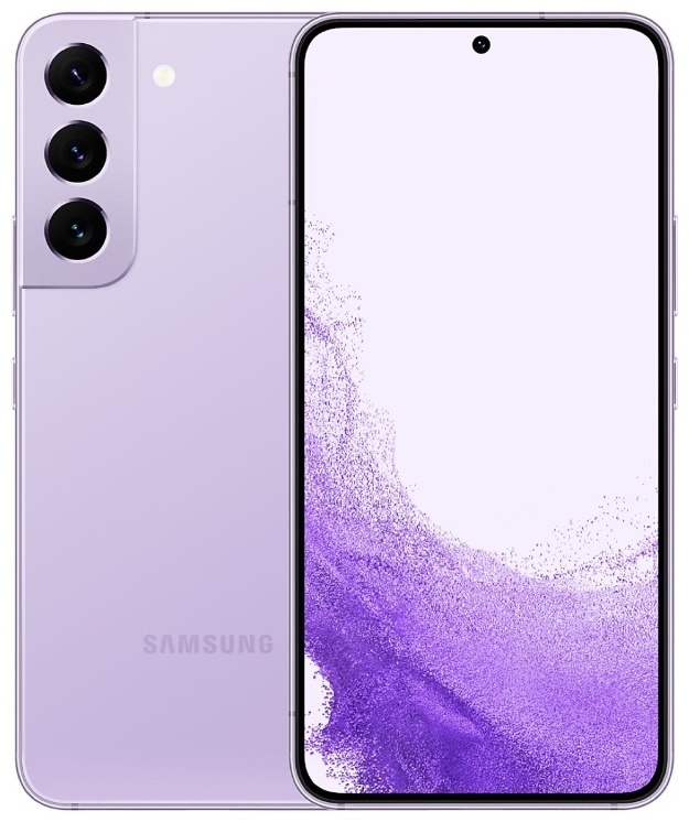 Смартфон Samsung Galaxy S22 8 ГБ/128 ГБ фиолетовый