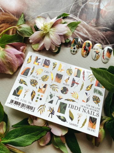 IBDI Nails слайдеры AIR FOIL 096 1 шт