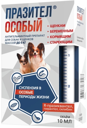 СКиФФ Празител особый от гельминтов для собак и щенков до 5 кг 10 мл