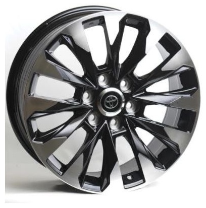 BW 1183X 8x20/6x139.7 D95.1 ET40 черный, серебристый