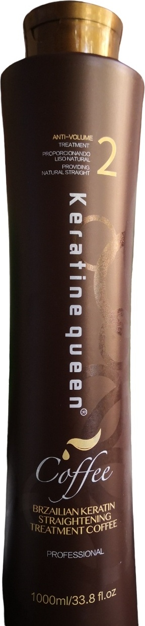 Keratine Queen кератин Brazilian Keratin Coffee Anti-Volume №2 1000 мл