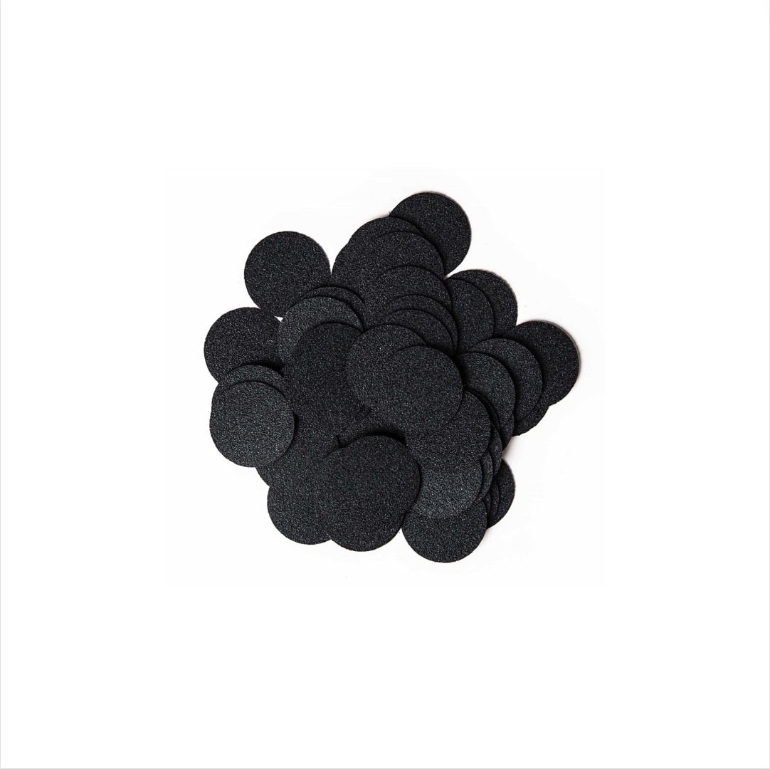 NOGTURNE Professional сменные файлы для педикюрного диска S black 240 50 шт