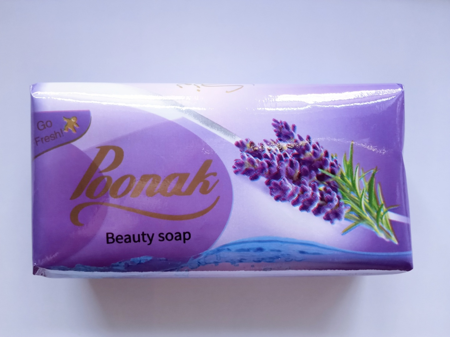 Кусковое мыло туалетное Poonak Лаванда 125 г 6 шт