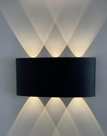 Бра настенный LU LED LED, черный
