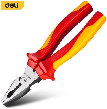 DELI плоскогубцы EDL512008 200 мм