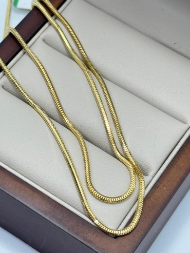Italian Gold 45689 длина 60 см, вес 7.6 г золото, плетение бисмарк