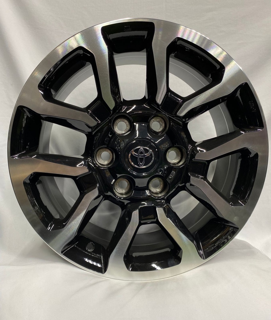 Wheels 9624 7.5x17/6x139.7 D106.1 ET25 черный, серебристый