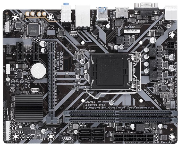 Материнская плата GIGABYTE H310M H