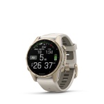 Смарт-часы Garmin Fenix 8 43 мм золотистый-бежевый
