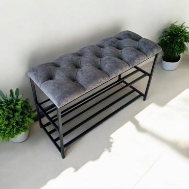 Обувница UYDE KZ Lovely Home 90x33x55 см, ЛДСП, металл