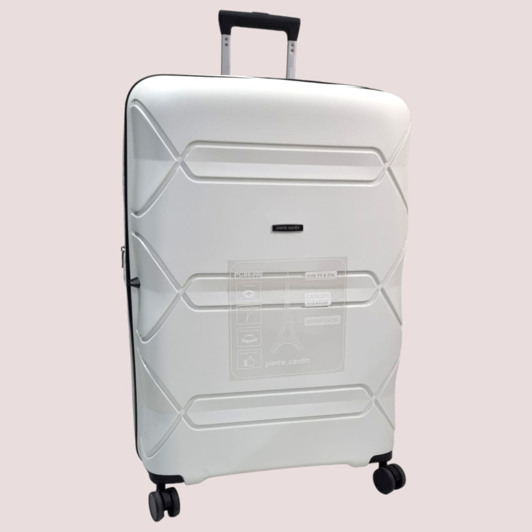 Чемодан Pierre Cardin PC863300W4-24 поликарбонат 71 л белый