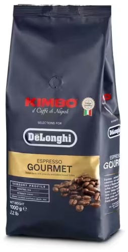 Кофе Kimbo Delonghi Espresso Gourmet зерновой 1000 г