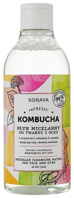 Soraya Kombucha мицеллярная вода 400 мл