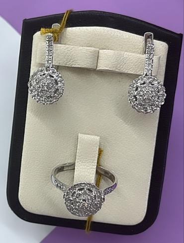 SAR-JEWELRY Vip-g3-007-2417 вес 9 г золото, бриллиант