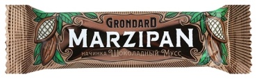 Grondard Marzipan Шоколадный мусс шоколадный батончик темный 50 г