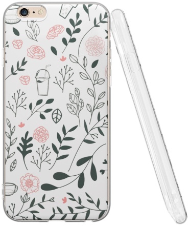 Чехол Mcover для Apple iPhone 6, iPhone 6s рисунок