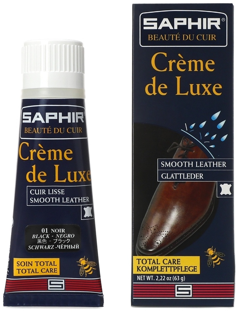 Saphir крем черный, 0023 Creme de Luxe