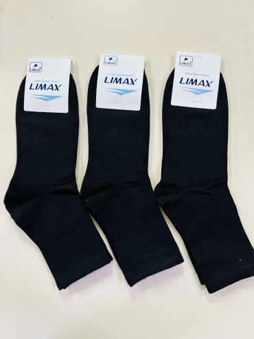 Носки LIMAX 3 пары черный 41-43