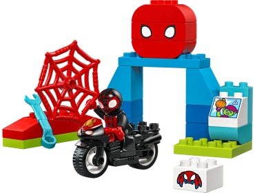 Конструктор LEGO Приключения Спина на мотоцикле 10424, деталей 24 шт