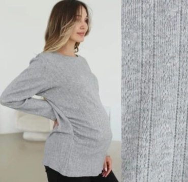 Лонгслив Sweetmama.kz серый, голубой