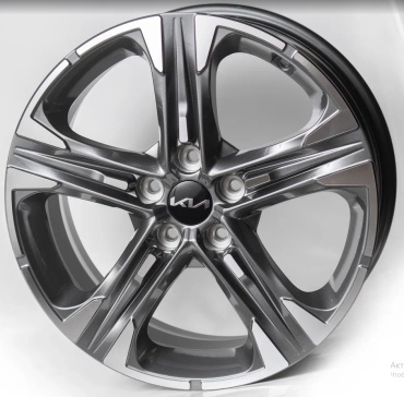 Kipardo 18008 7.5x18/5x114.3 D67.1 ET50.5 4 диска серебристый
