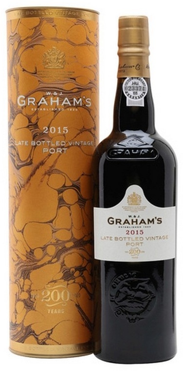 Портвейн Graham`s Late bottled vintage сладкий красный 20% 0.75 л