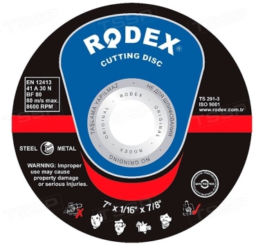 Rodex SRM25180 180x2.5x22 мм