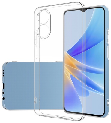 Чехол для OPPO A17 прозрачный