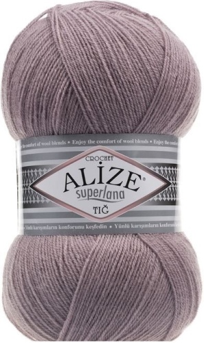 Моток Alize Пряжа Alize Superlana Tig 142 темно-розовый темно-розовый 570 м 100 г